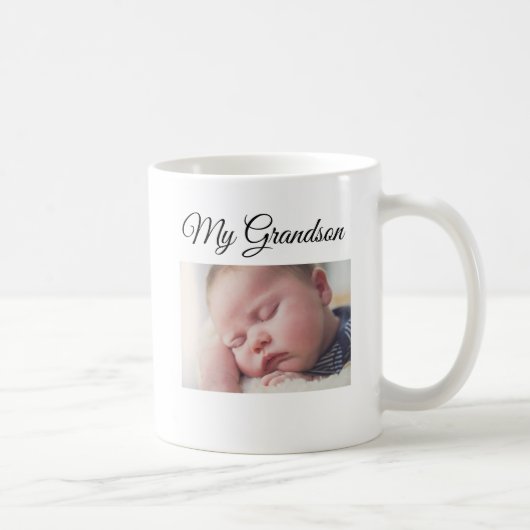 Ma tasse de café personnalisée par petit-fils de (Droite)
