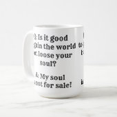 Ma tasse de café Soul (Devant gauche)
