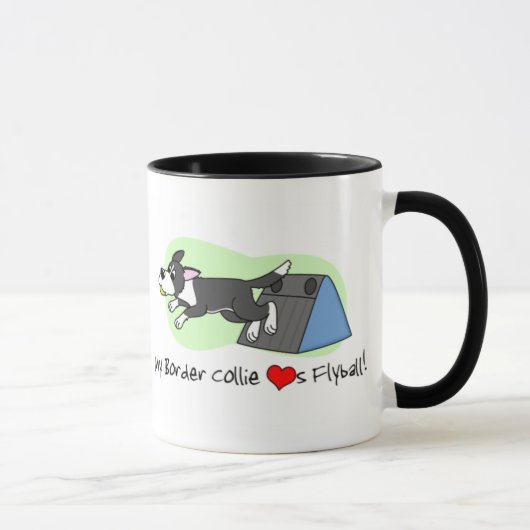 Ma tasse de Flyball d'amours de border collie (Droite)