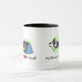 Ma tasse de Flyball d'amours de border collie (Centre)