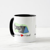 Ma tasse de Flyball d'amours de border collie (Devant gauche)