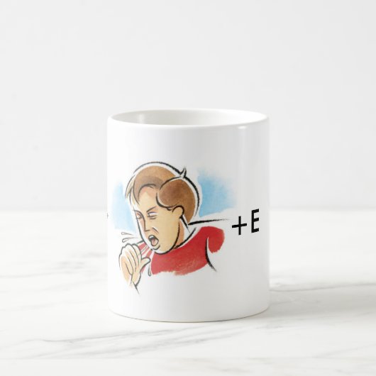 Ma tasse de la toux E - tasse (Centre)