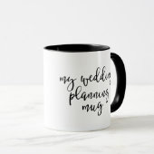 Ma tasse de planification de mariage (Devant droit)