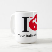 Ma tasse de ville italienne (Devant gauche)