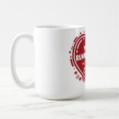 Ma tasse déborde… de café aussi Mug (Gauche)
