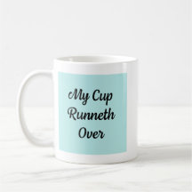 Ma tasse déborde Mug 