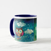 Ma tasse en croissant de hibou (Devant gauche)