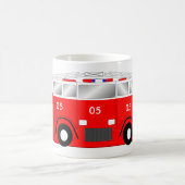 Ma tasse est un CAMION DE POMPIERS (Centre)