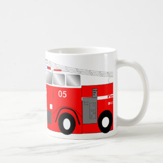 Ma tasse est un CAMION DE POMPIERS