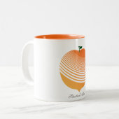 Ma tasse juteuse de pêche (Devant gauche)