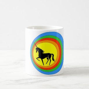 MA TASSE NOIRE DE LICORNE.