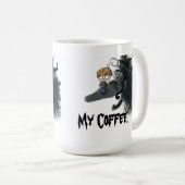 Ma tasse Pewdiepie Slenderman (Devant droit)