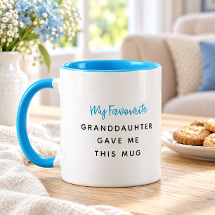 Ma tasse préférée, c'est mon petit-fils qui me l'a