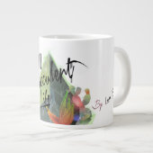 Ma tasse succulente d'amusement de la vie (Devant droit)