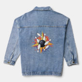Ma veste Denim féminin de Bowling (Verso)