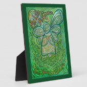 Ma vie, Mon choix Plaque de peinture d'ange vert (Côté)