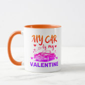 Ma Voiture Est Ma Mug De Café Valentine (Gauche)