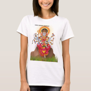 Maa Durga de macht T-shirt