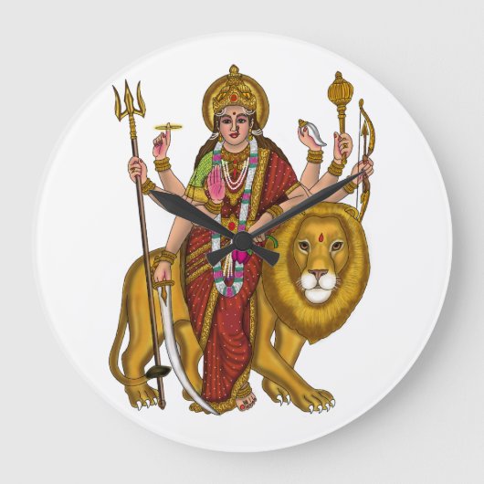 Maa Durga Klok (Voorkant)
