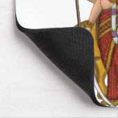 Maa Durga Mouse Pad Muismat (Hoek)