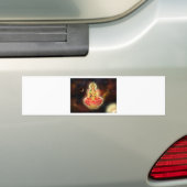 Maa Maha Lakshmi Devi Laxmi Goddess of Wealth Bumpersticker (Op auto)