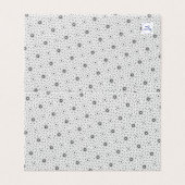 Maacah001 B&W Doodle abstrait (Outside Unfolded)