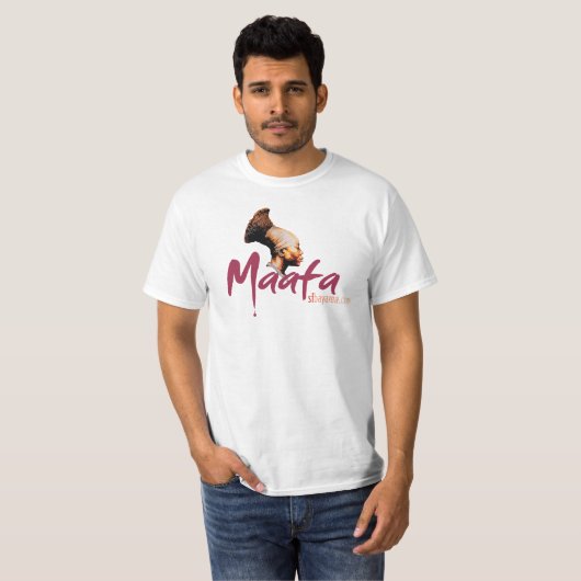 Maafa Mannen T-shirt (Voorkant volledig)