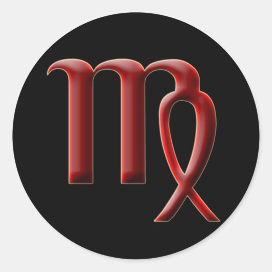 Maagd #2 Sticker (Voorkant)