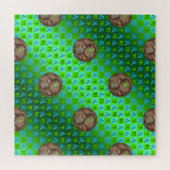 Maagd & Aard Hond Legpuzzel (Horizontaal)