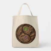 Maagd & Aarde Haan Tote Bag (Achterkant)