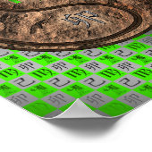 Maagd & Aarde Konijn Poster (Hoek)