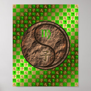 Maagd & Aarde Rat Poster