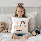 Maagd Baby - sterrenbeeld kinderkamer Kussen