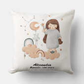 Maagd Baby - sterrenbeeld kinderkamer Kussen (Voorkant)