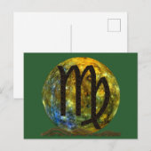Maagd Briefkaart (Voorkant / Achterkant)