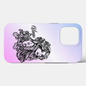 Maagd De Maagd Zodiac Paars Case-Mate iPhone Case (Achterkant (horizontaal))