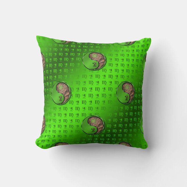 Maagd de Oogstmachine Kussen (Voorkant)