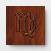 Maagd dierentuin in Mahogany-stijl Fotoplaat (Voorkant)