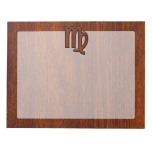 Maagd dierentuin in Mahogany-stijl Notitieblok
