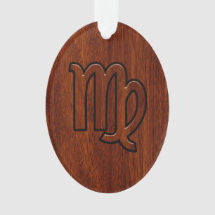 Maagd dierentuin in Mahogany-stijl Ornament
