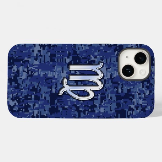 Maagd dierentuin voor marineblauw Camo Case-Mate iPhone Case (Achterkant (horizontaal))