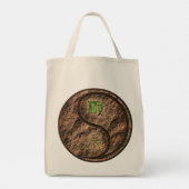 Maagd en aarde draak tote bag (Achterkant)