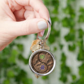 Maagd en Aarde os Sleutelhanger (Hand)