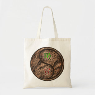 Maagd en aarde tijger tote bag
