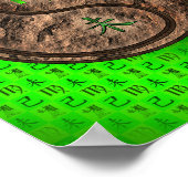 Maagd en aardgeit poster (Hoek)