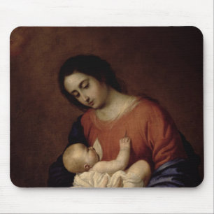 Maagd en kind, 1658 muismat