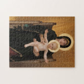 Maagd en kind legpuzzel (Horizontaal)
