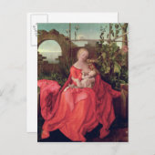 Maagd en kind 'Madonna met de Iris', 1508 Briefkaart (Voorkant / Achterkant)