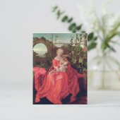 Maagd en kind 'Madonna met de Iris', 1508 Briefkaart (Staand voorkant)