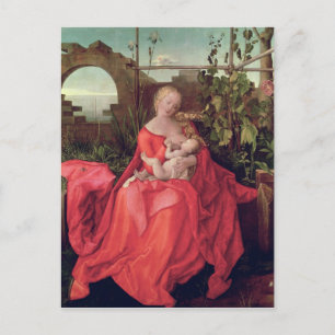 Maagd en kind 'Madonna met de Iris', 1508 Briefkaart